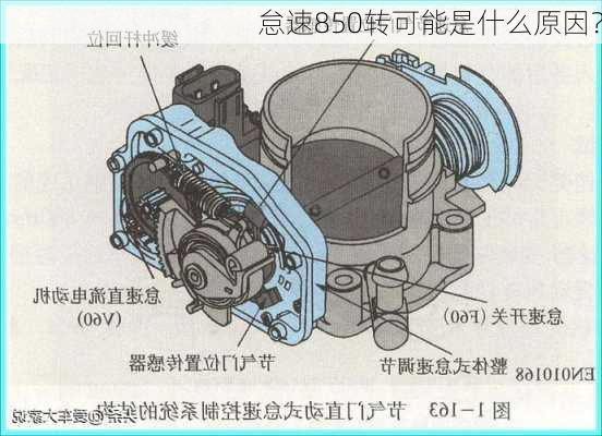怠速850转可能是什么原因？