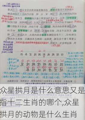 众星拱月是什么意思又是指十二生肖的哪个,众星拱月的动物是什么生肖