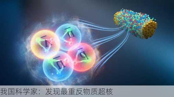 我国科学家：发现最重反物质超核