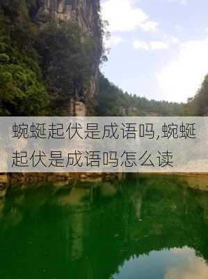 蜿蜒起伏是成语吗,蜿蜒起伏是成语吗怎么读