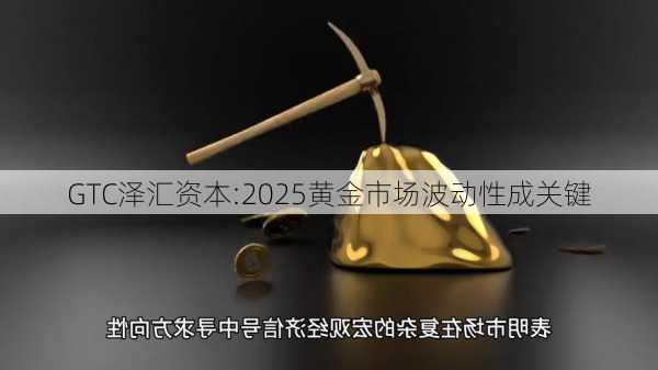 GTC泽汇资本:2025黄金市场波动性成关键